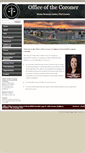 Mobile Screenshot of officeofthecoroner.com